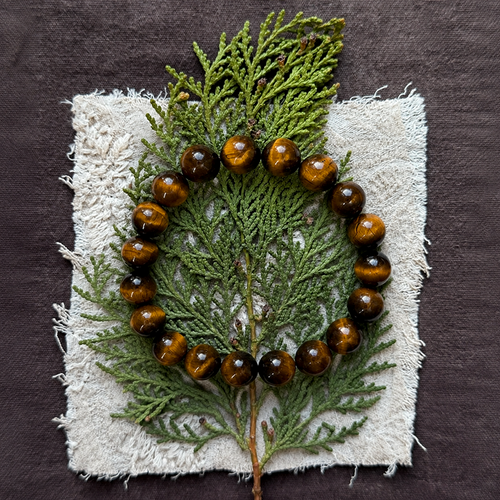 Brave Heart – Tiger's Eye Bracelet for Courage & Confidence – alternate view