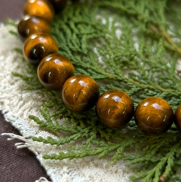 Brave Heart – Tiger's Eye Bracelet for Courage & Confidence