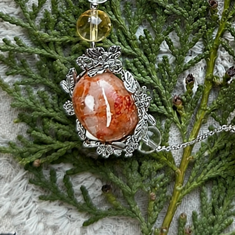 Sunset Rose – Vintage-Style Chain for Tenderness & Joy