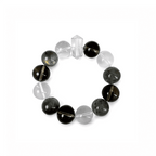 Career Growth – Green Phantom & Smoky Quartz Bracelet for Success