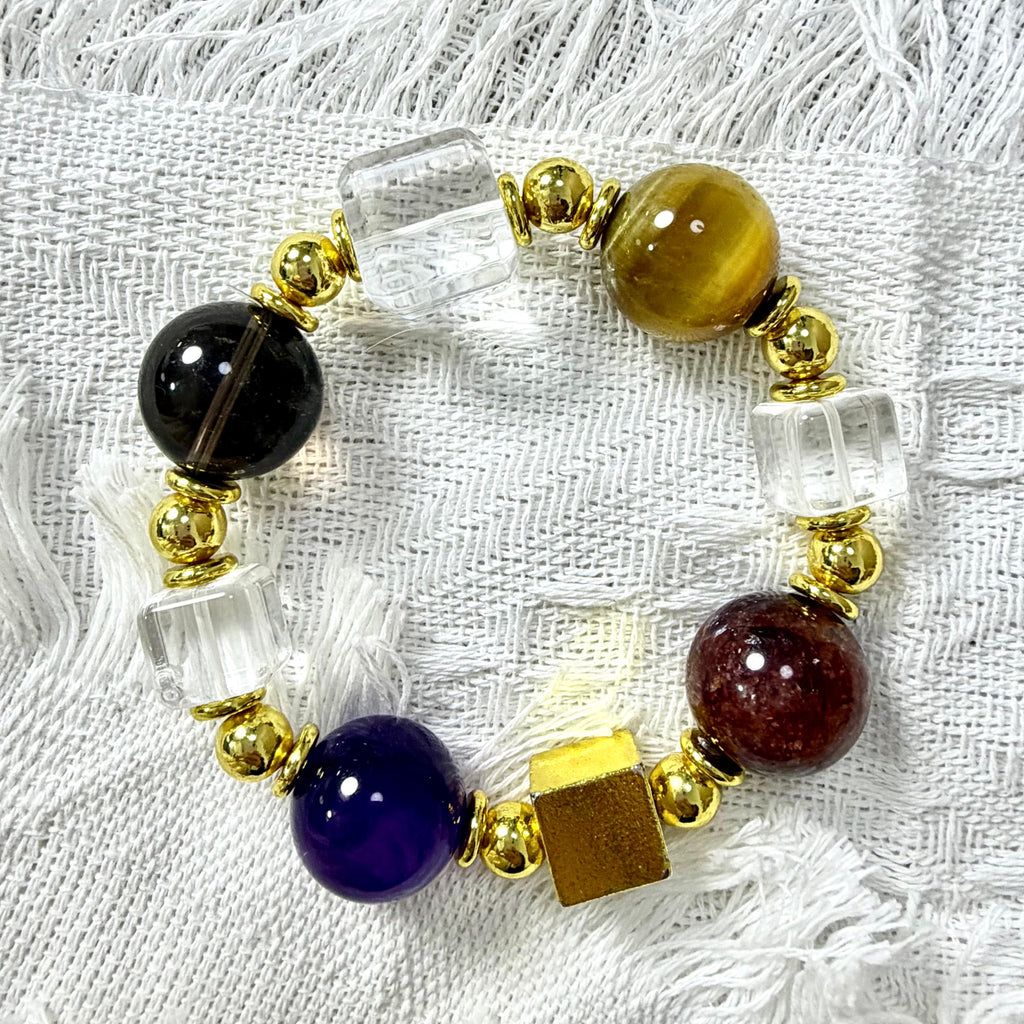 Clear Vision – Protection Stone Bracelet for Clarity & Strength – thumbnail 3