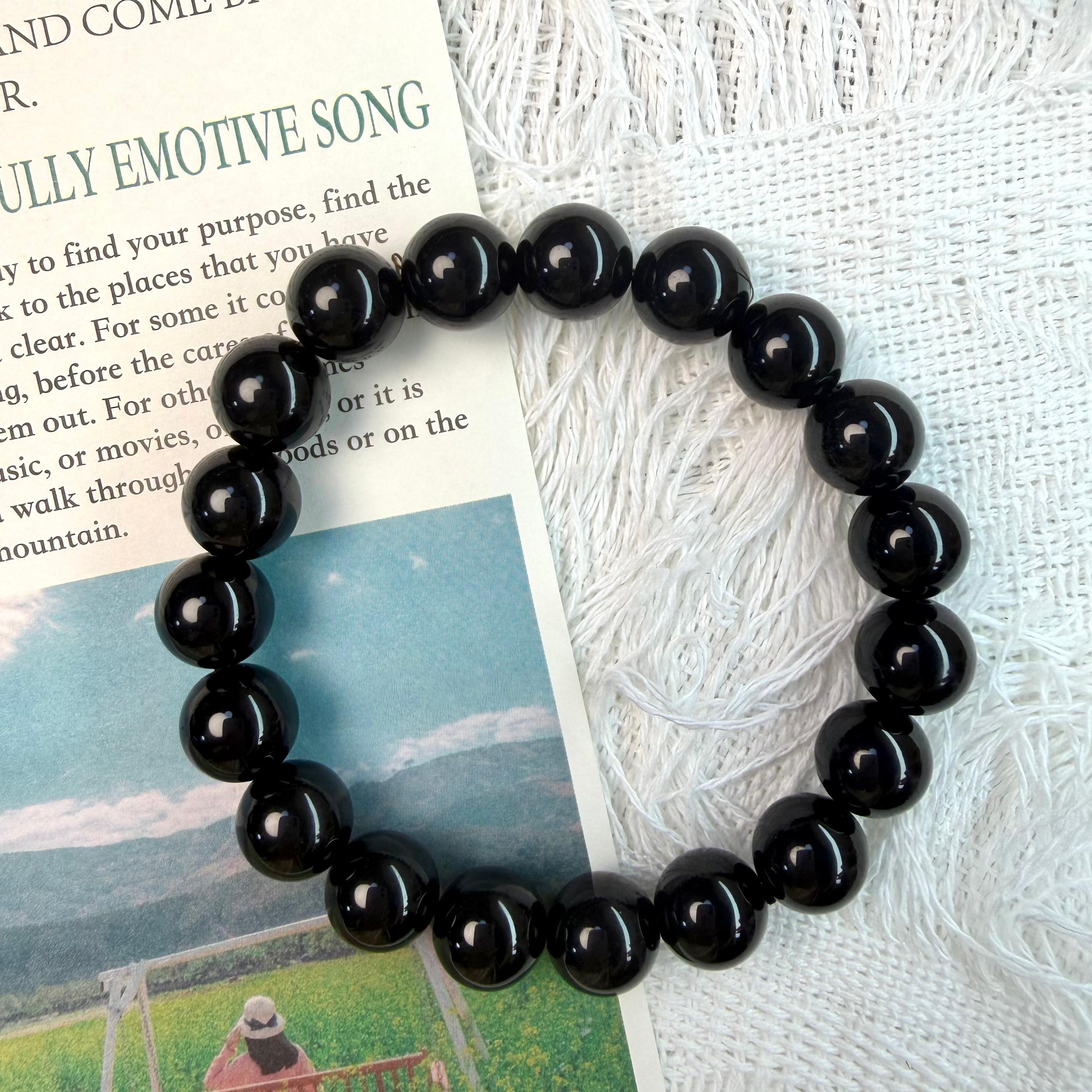 Cut & Clear – Black Obsidian Bracelet for Cutting Ties & New Beginnings – product image 2