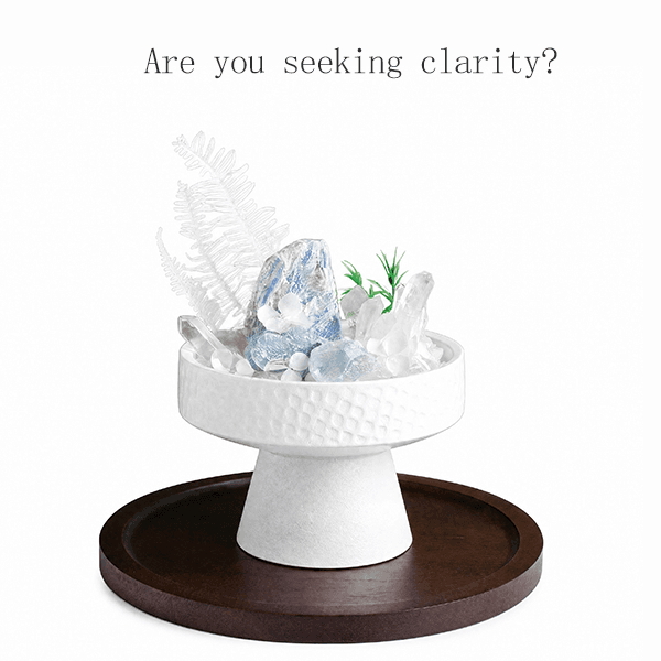 Frosted Sky – Celestial Blue & White Crystal Aroma Diffuser – thumbnail 2