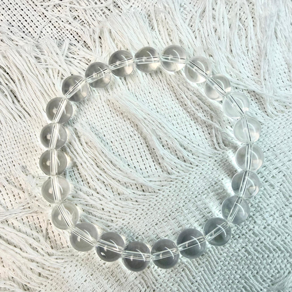 Clear Quartz Bracelet for Serene Clarity & Equilibrium