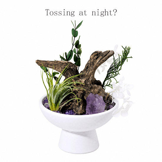 Lavender Mist – Amethyst Cluster Fragrant Sleep Aid Decor