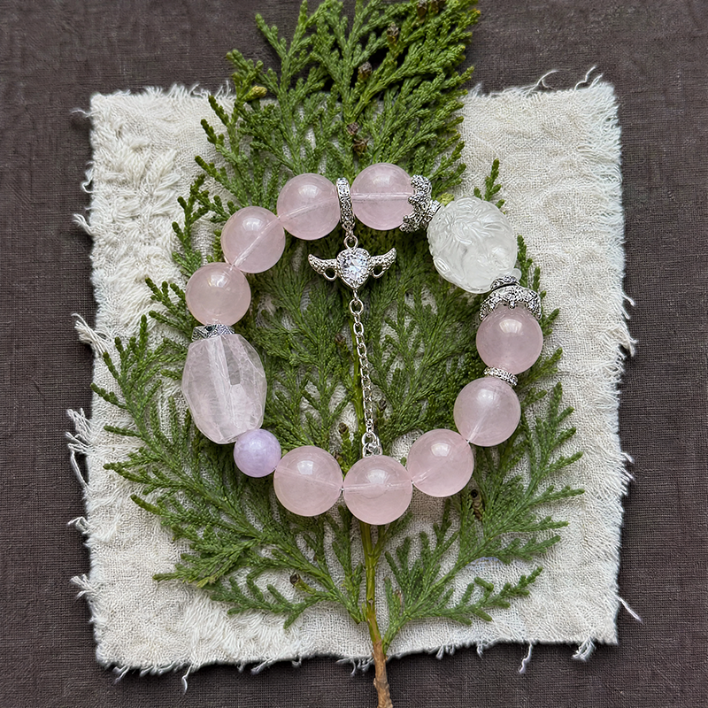 Love Code – Rose Quartz Love Bracelet