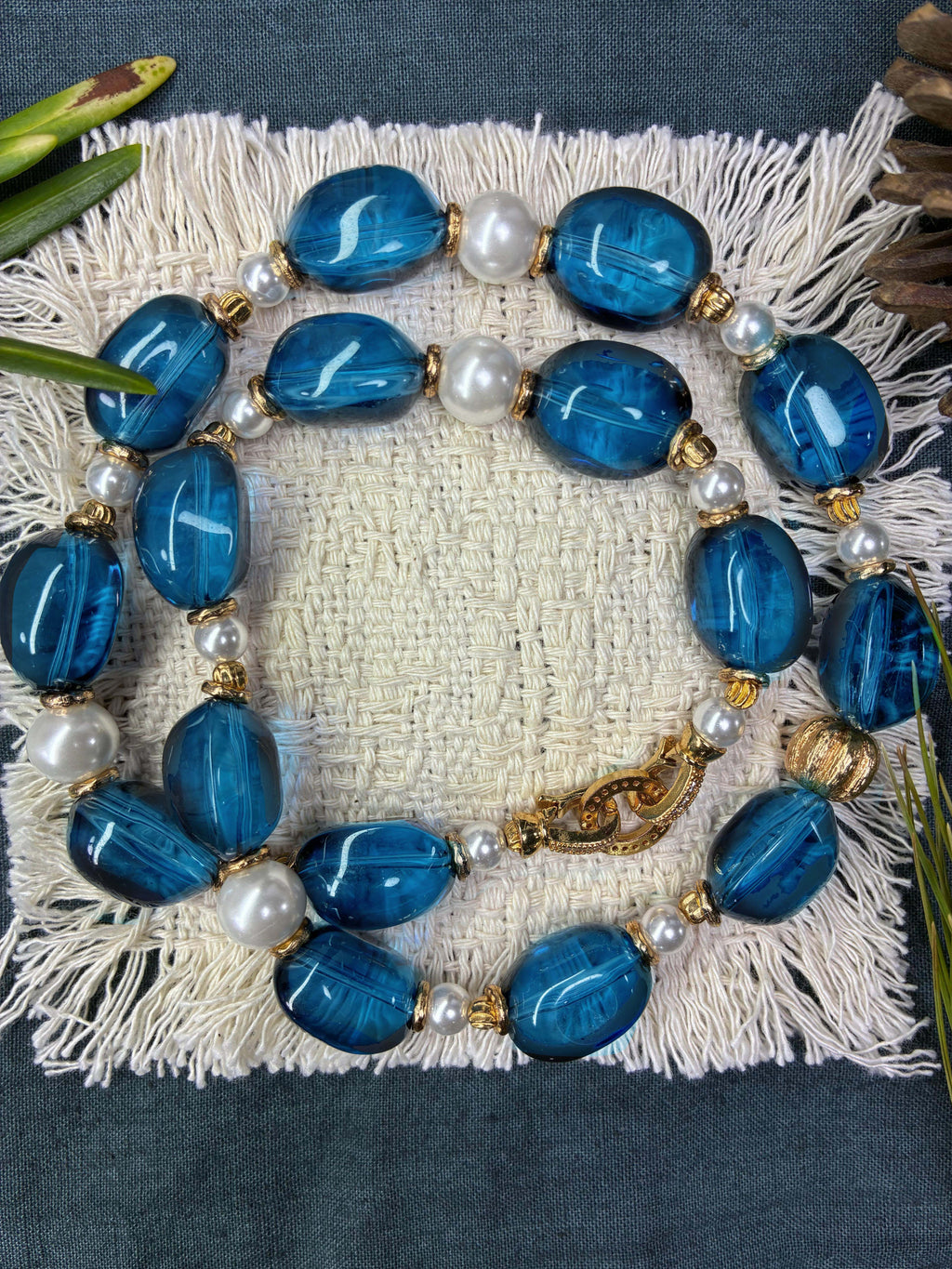 11:11 Wish - Midnight Blue Alignment Necklace – thumbnail 1