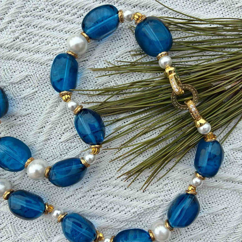 11:11 Wish - Midnight Blue Alignment Necklace – thumbnail 4