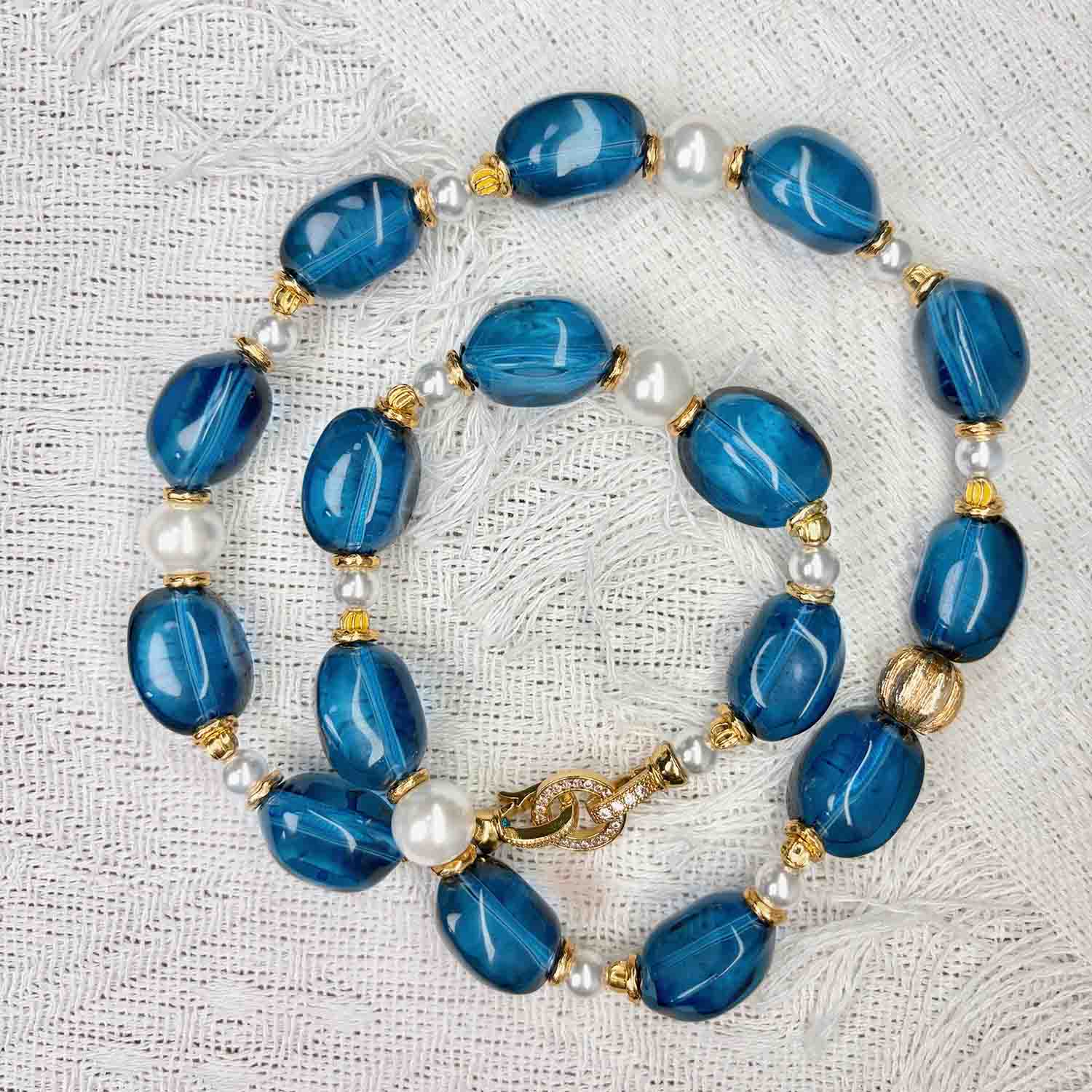 11:11 Wish - Midnight Blue Alignment Necklace – product image 2