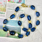 Midnight Sky – Royal Blue Necklace for Calm & Confidence