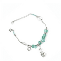 Mint Breeze – Aqua Green Bracelet for Coolness & Clarity