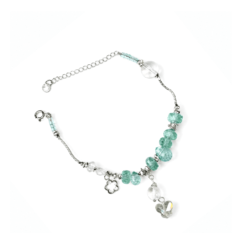 Mint Breeze – Aqua Green Bracelet for Coolness & Clarity