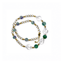 Misty Creek – Sage Green Necklace for Freshness & Flow