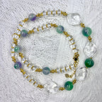Misty Creek – Sage Green Necklace for Freshness & Flow