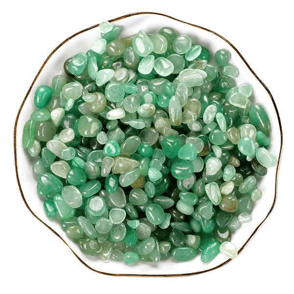 Natural Green Aventurine Gravel – Small Chip Crystal Stones for Aromatherapy & Reiki