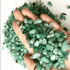 Natural Green Aventurine Gravel – Small Chip Crystal Stones for Aromatherapy & Reiki