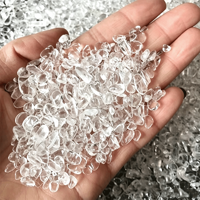 Natural White Quartz Gravel for Clarity, Energy Cleansing & Serene Space