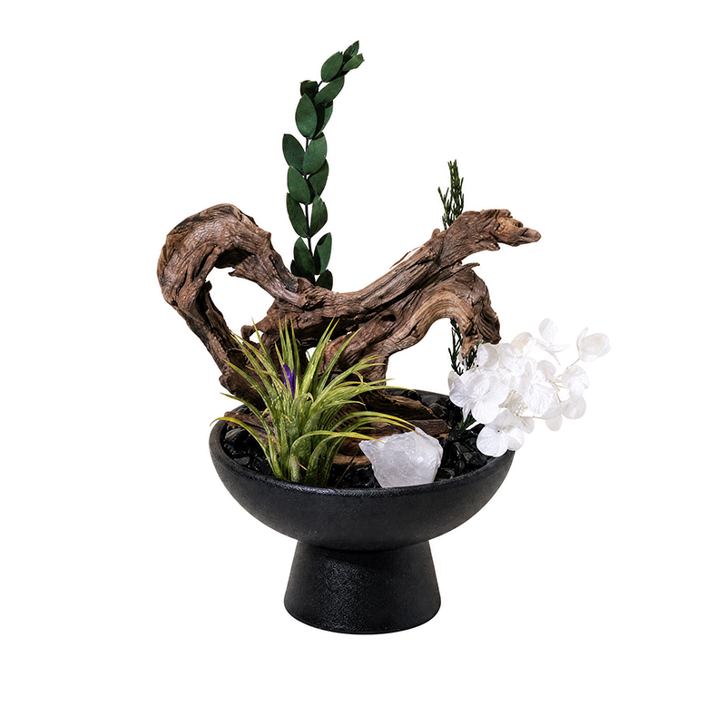Obsidian Shield – Protection Crystal Oil Diffuser with Black Sand – thumbnail 1