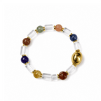 Success Flow – Green Phantom & Clear Quartz Bracelet for Career and Growth