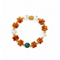 Sunlit Glow – Amber Tone Bracelet for Energy & Joy