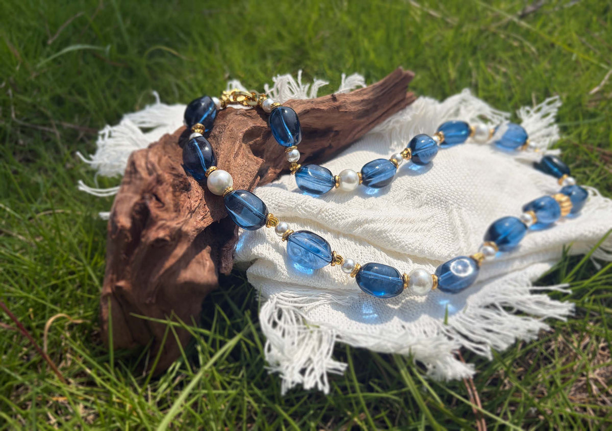 Premium Lavender Crystal Bracelet | Ethereal Aesthetic Wrist Jewelry