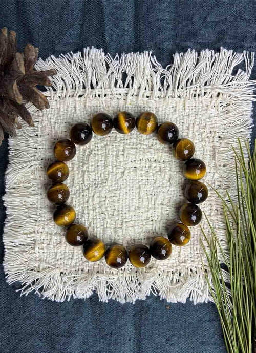 Brave Heart – Tiger's Eye Bracelet for Courage & Confidence