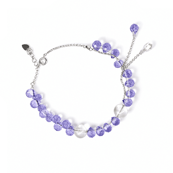 Twilight Iris – Lavender Bracelet for Dreaminess & Grace