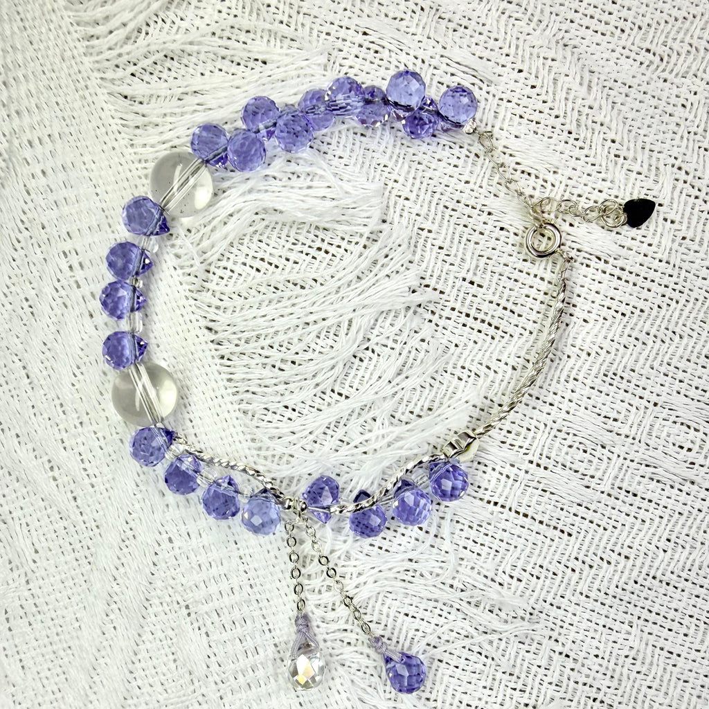 Twilight Iris – Lavender Bracelet for Dreaminess & Grace – thumbnail 3