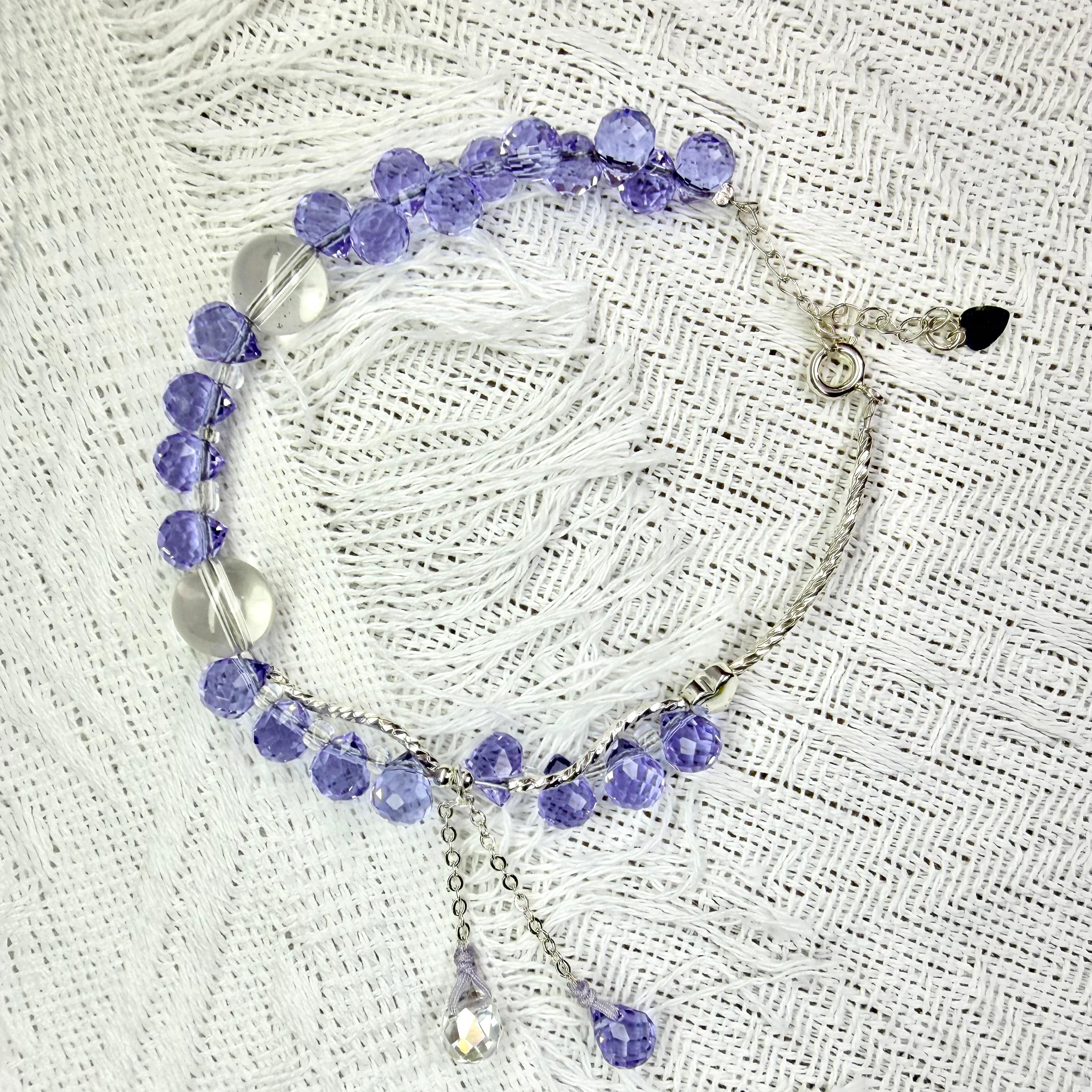 Twilight Iris – Lavender Bracelet for Dreaminess & Grace – product image 3