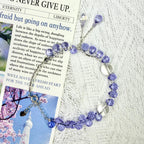 Twilight Iris – Lavender Bracelet for Dreaminess & Grace
