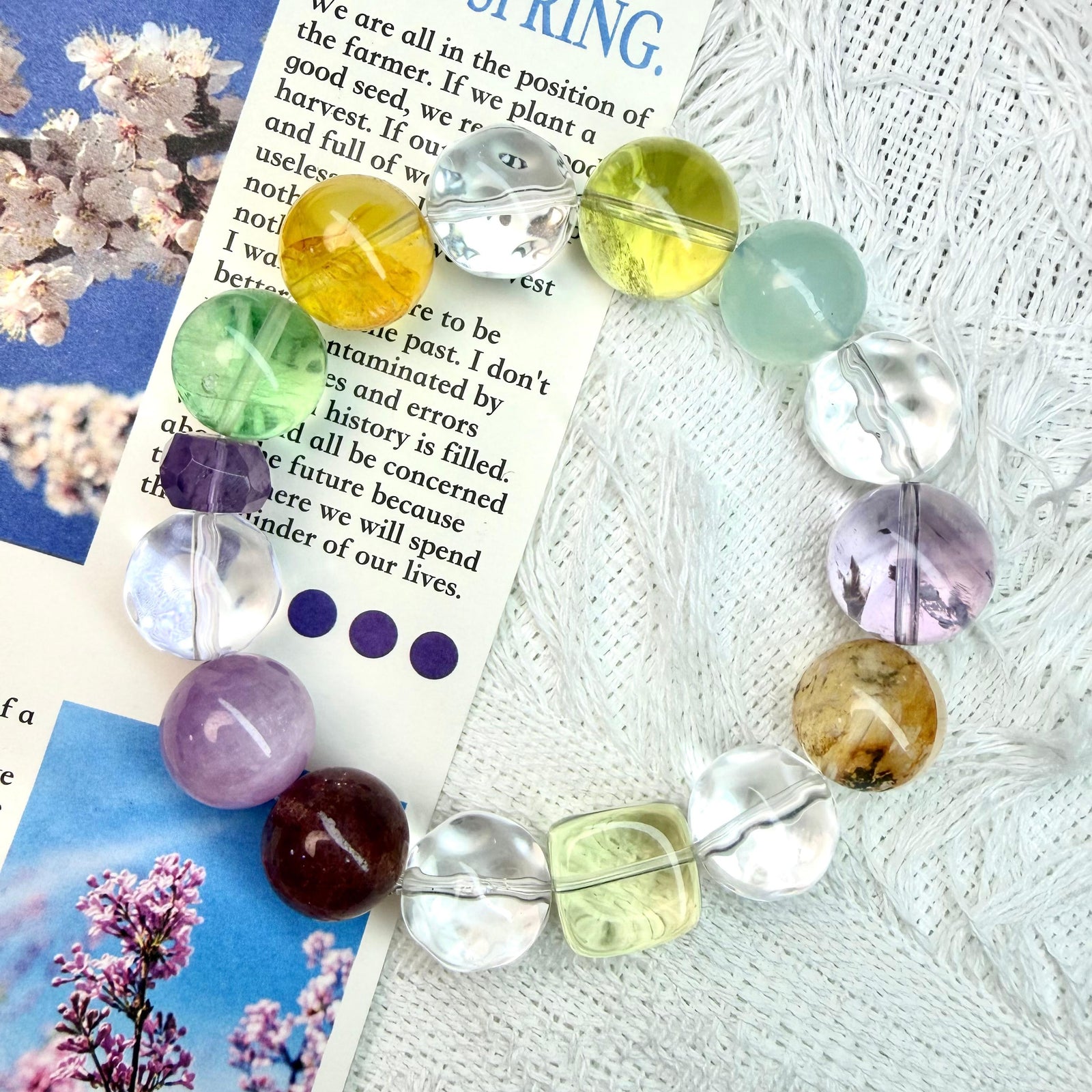Vibrant Mix – Multi-Stone Crystal Bracelet for Healing