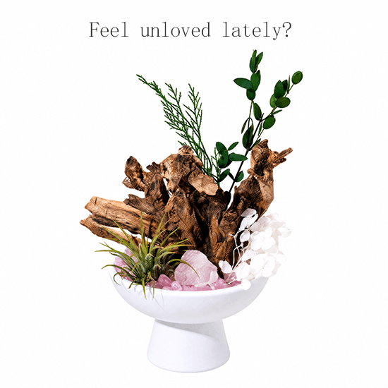 Whispering Blush – Pink Quartz & Driftwood Aroma Diffuser