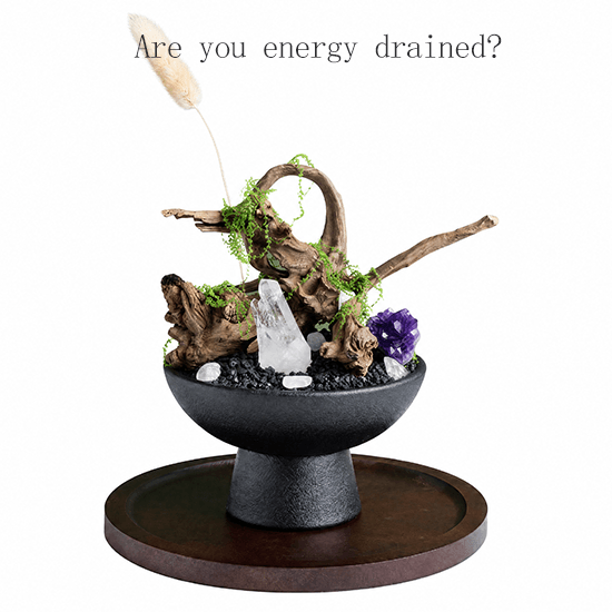 Wild Bloom – Raw Crystal & Moss Essential Oil Diffuser – thumbnail 2